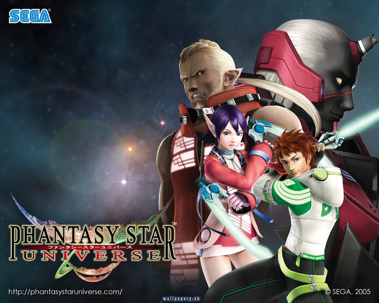 Phantasy Star Universe - wallpaper 4